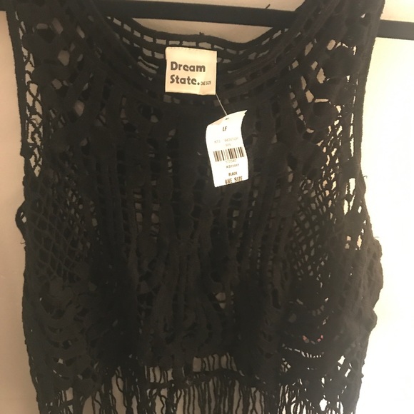 LF Fringe Top - Picture 2 of 3